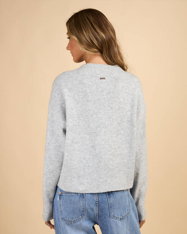 Mooloola Revival V Neck Knit Jumper for Womens