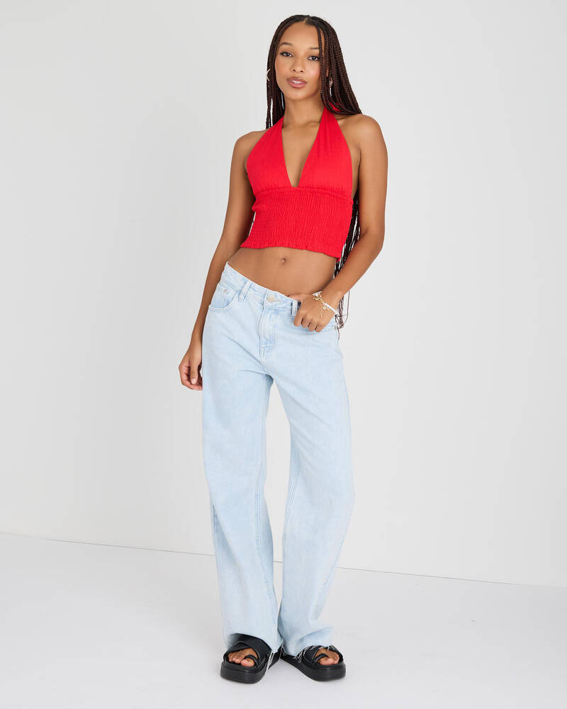 Mooloola Evie Hawaii Halter Top for Womens