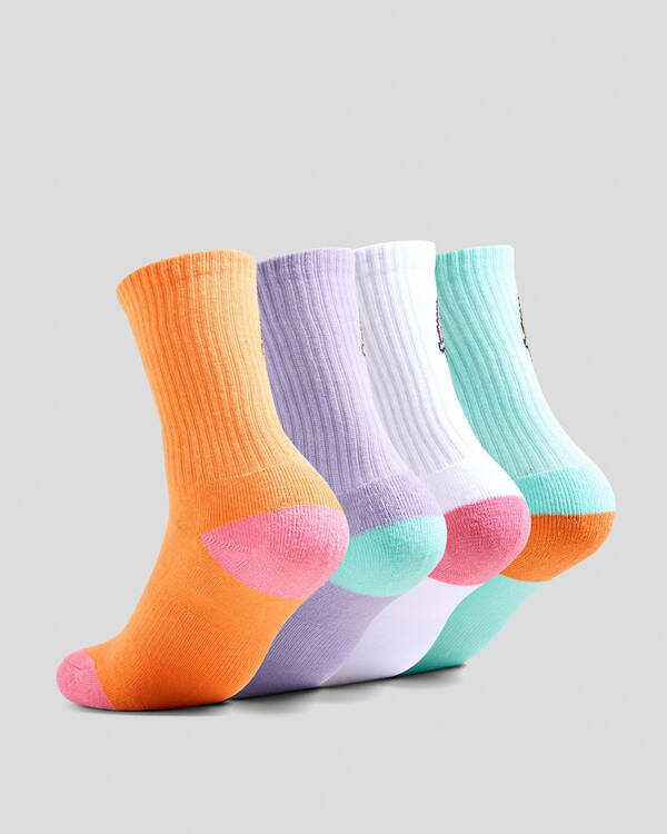 Santa Cruz Girls' Other Dot Crew Sock Pack for Womens