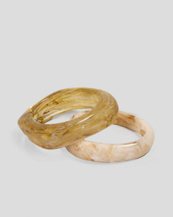 Karyn In LA Marnee Resin Bangle Pack for Womens