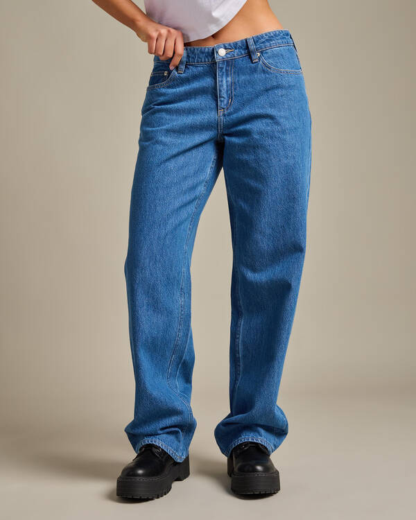 Lee Mid Baggy Jeans for Womens