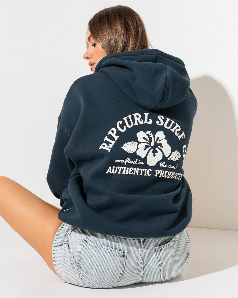 Rip Curl Surf Party Puff Heritage Hoodie for Womens