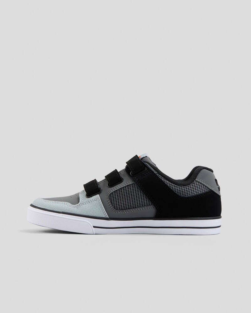 DC Shoes Boys' Pure V Shoes for Mens