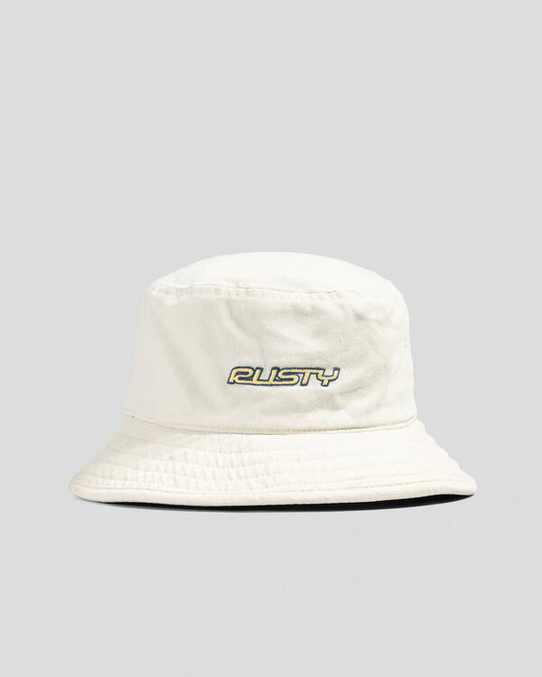 Rusty Retro Sport Reversible Bucket Hat for Womens