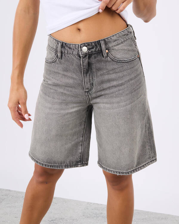 Wrangler Mid Farrah Shorts for Womens