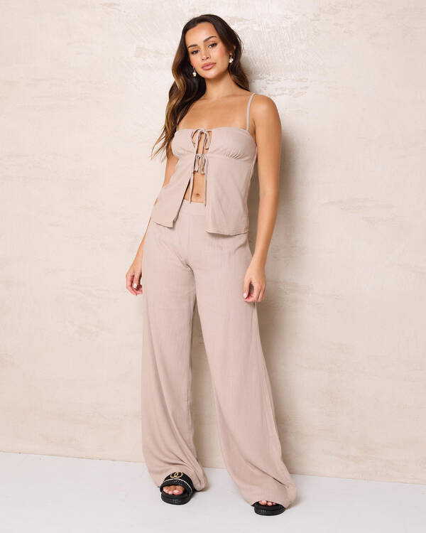 Mooloola Brighton Hawaii Tie Top for Womens