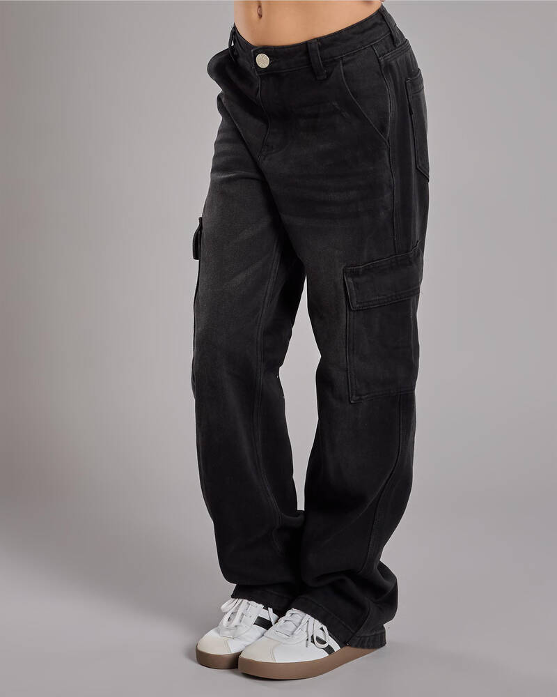 DESU Girls' Elkie Cargo Jeans for Womens