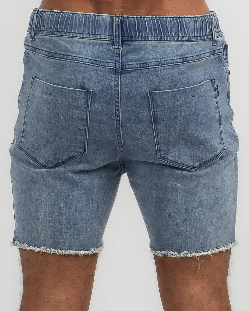 Skylark Lured Elastic Waist Shorts for Mens