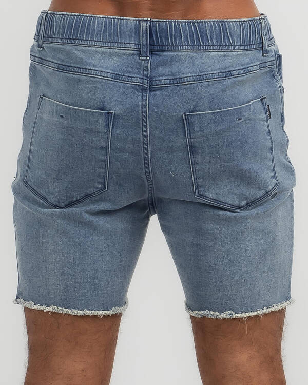 Skylark Lured Elastic Waist Shorts for Mens