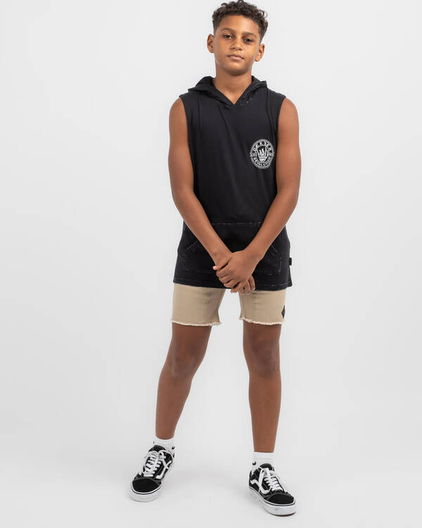 Dexter Boys' Metal Hooded Muscle Tank for Mens