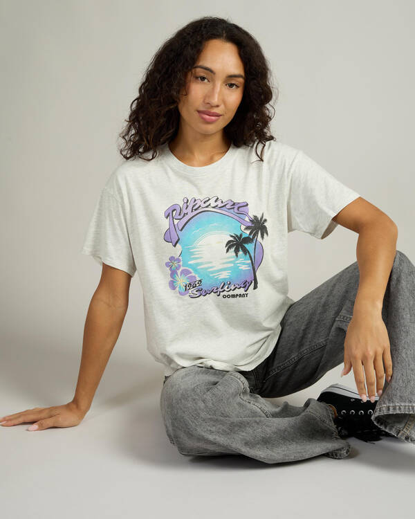 Rip Curl Neon Isles Relaxed T-Shirt for Womens