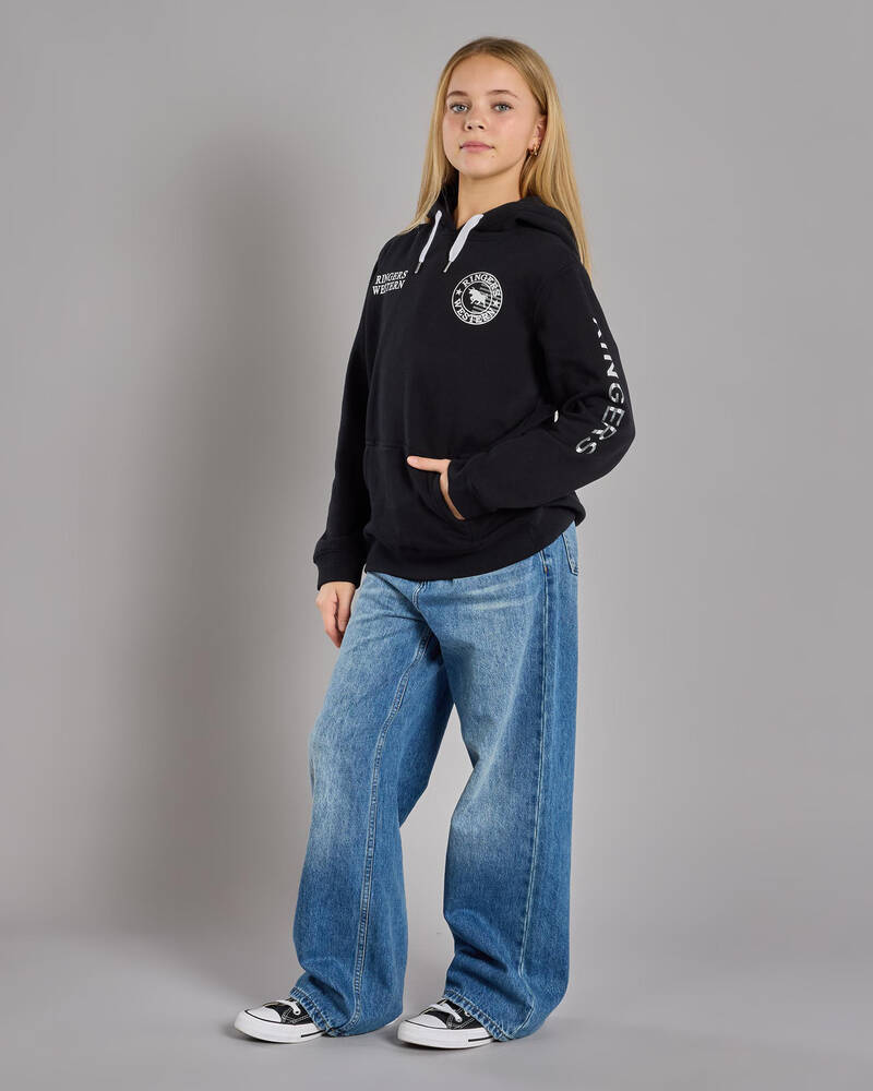Ringers Western Girls' Jackaroo Flag Hoodie for Womens