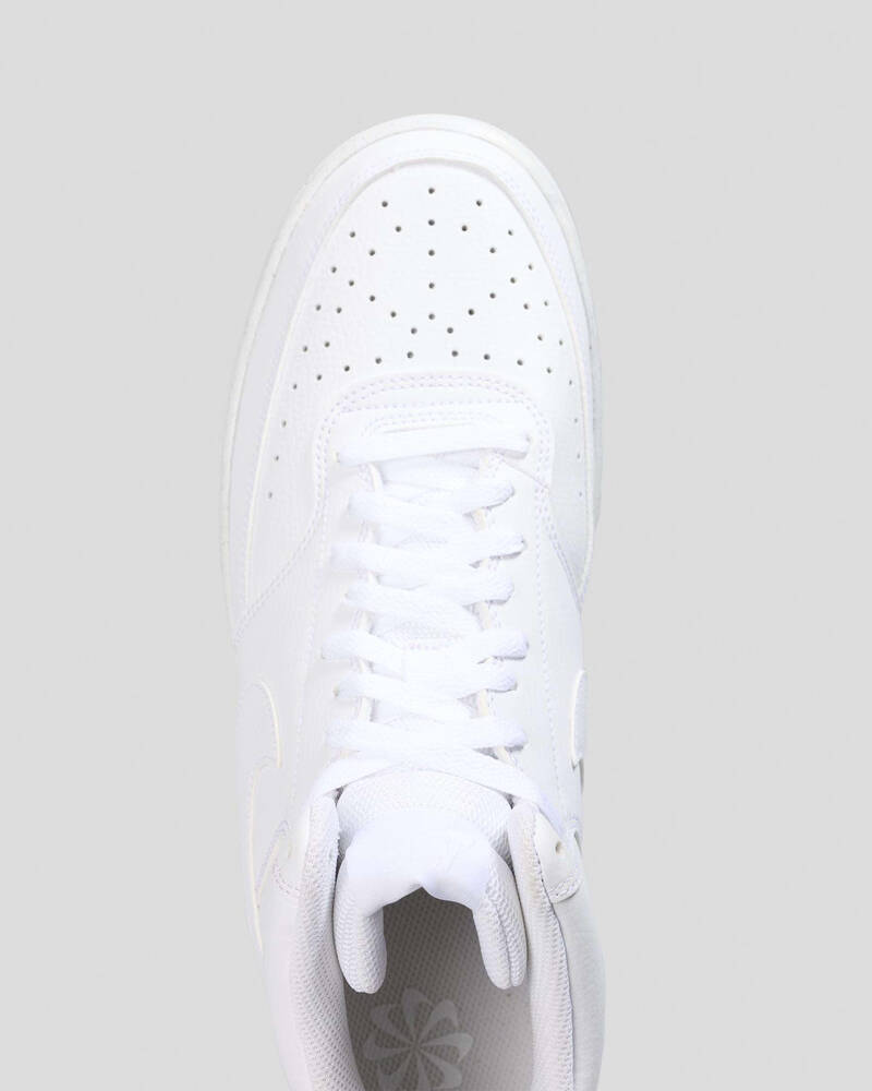 Nike Womens Court Vision Mid Next Nature Shoes for Womens