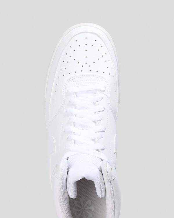Nike Womens Court Vision Mid Next Nature Shoes for Womens