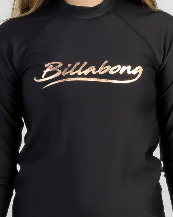 Billabong Girls' Changes Long Sleeve Rash Vest for Womens