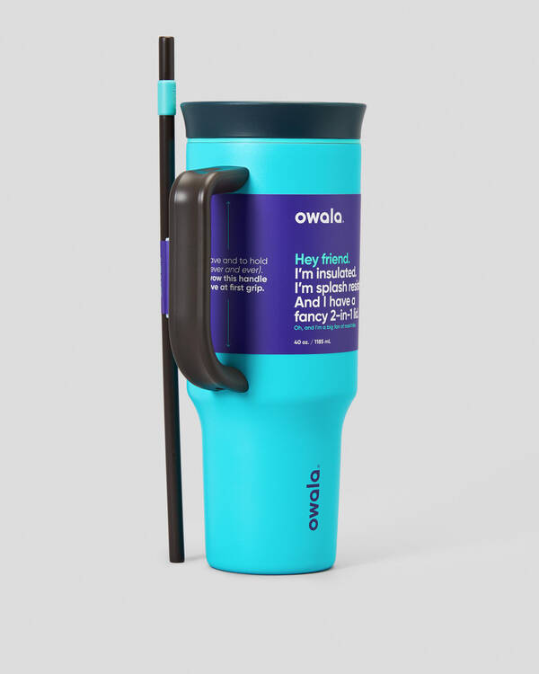 Owala 40oz Stainless Steel Insulated Tumbler for Mens