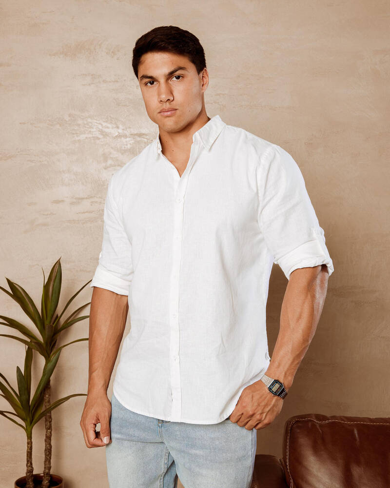 Skylark Hemp Long Sleeve Shirt for Mens