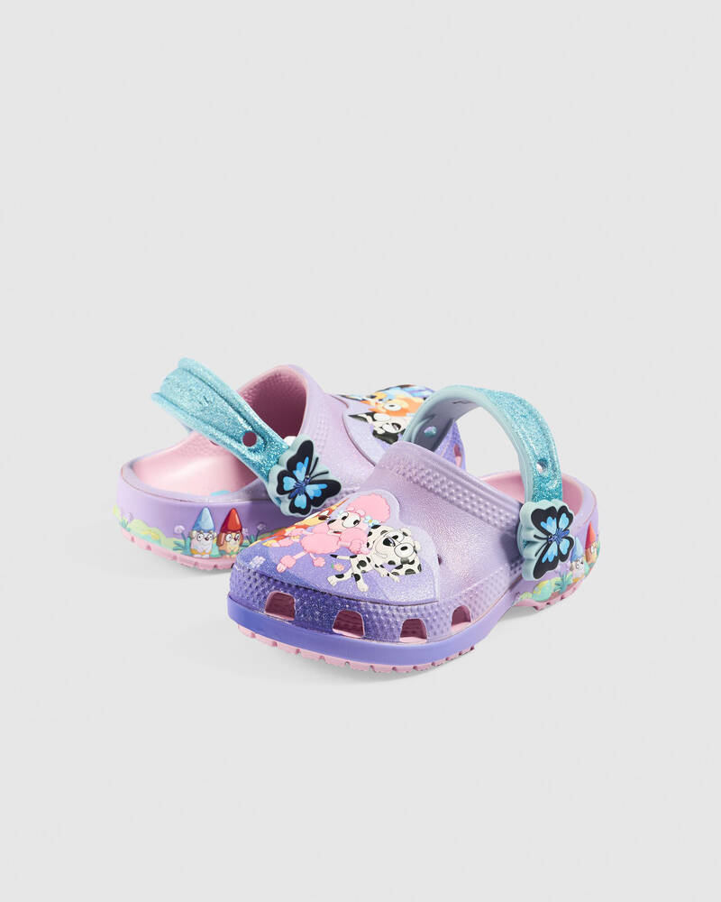 Crocs Toddlers' Bluey Friends Forever Classic Clogs for Unisex