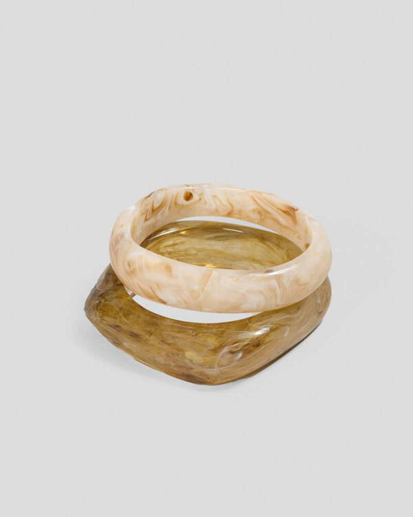 Karyn In LA Marnee Resin Bangle Pack for Womens
