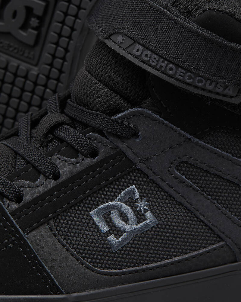 DC Shoes Boys' Pure High-Top Shoes for Mens