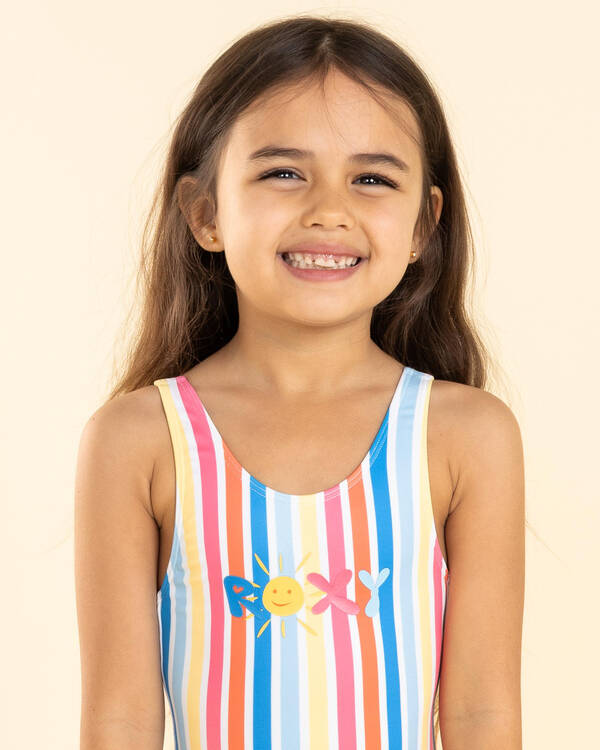 Roxy Toddlers' Holy Stripe One Piece Swimsuit for Womens