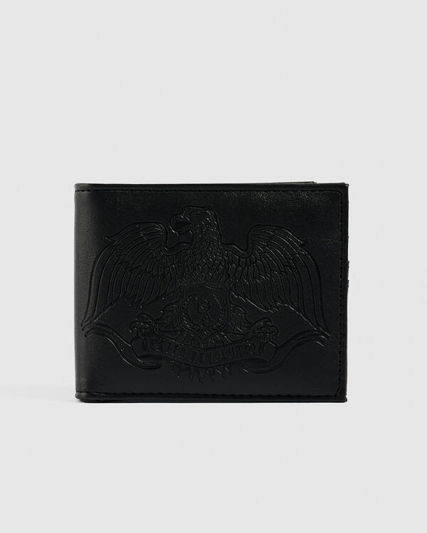 Eagle Faux Leather Wallet