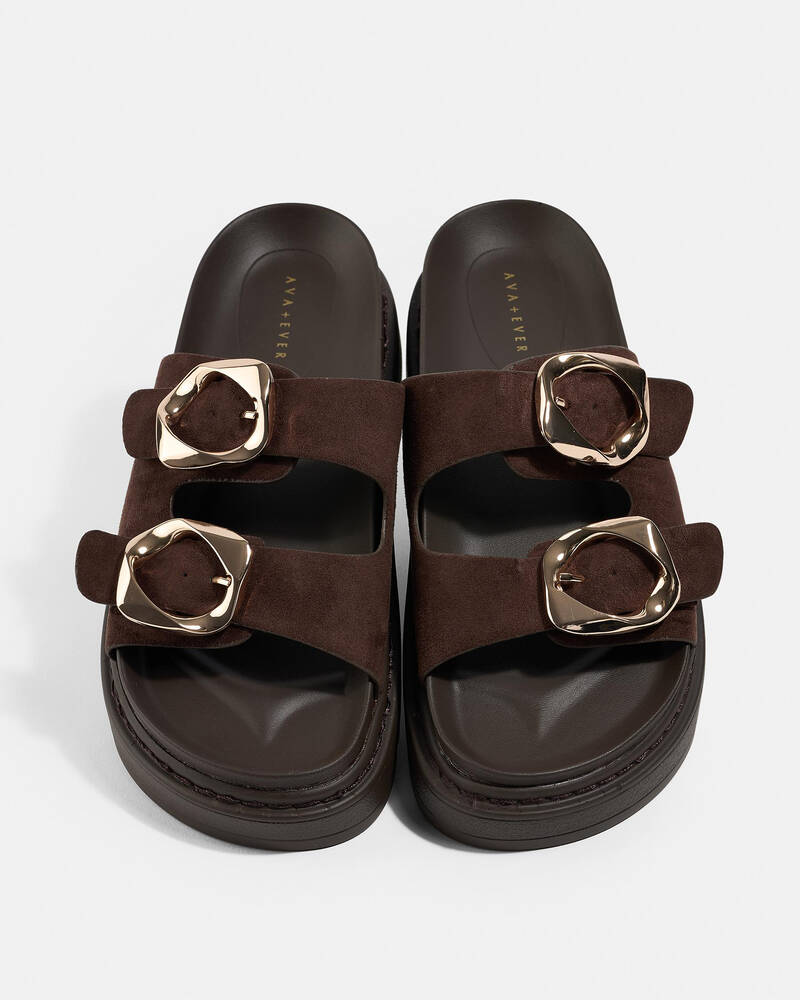 Ava And Ever Mona Flatform Shoes for Womens
