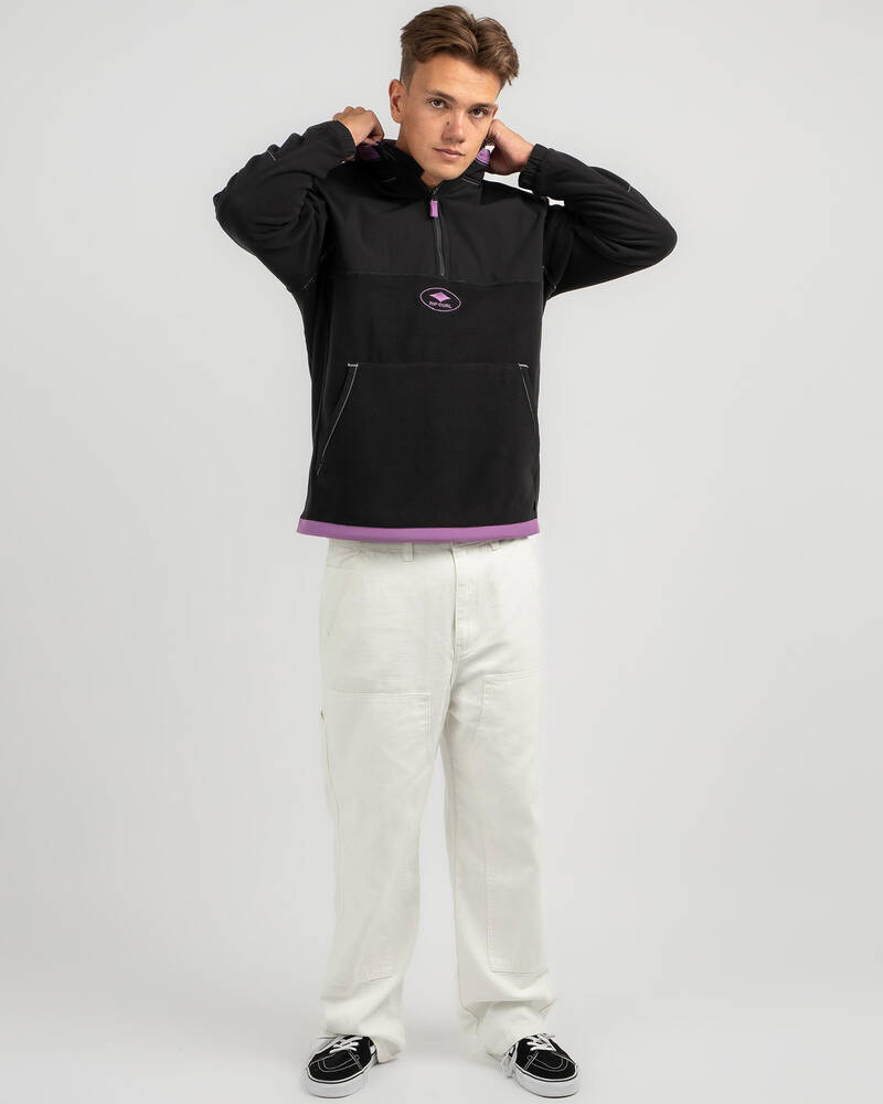 Rip Curl Anti Series QSP Quarter Zip Crew Sweatshirt for Mens