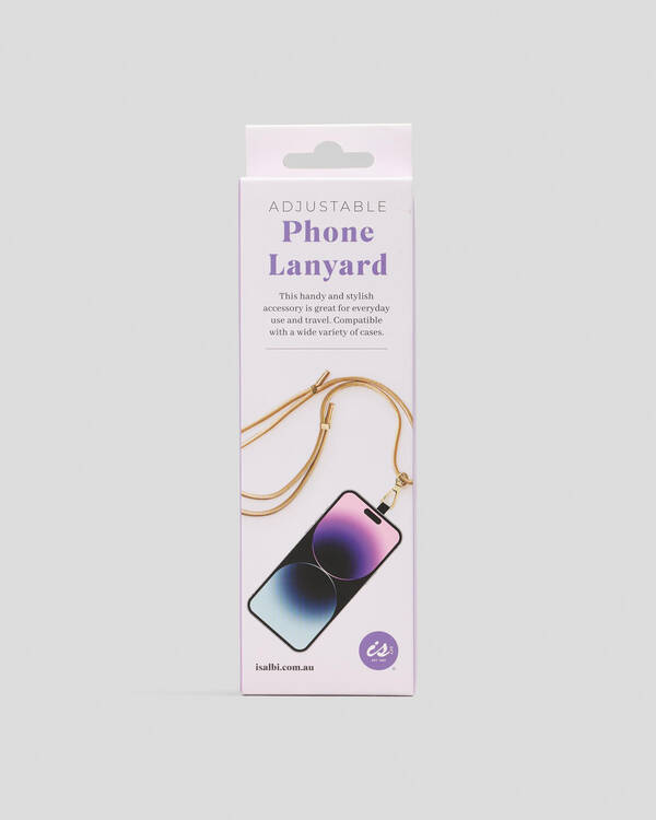 Get It Now Adjustable Phone Lanyard for Unisex