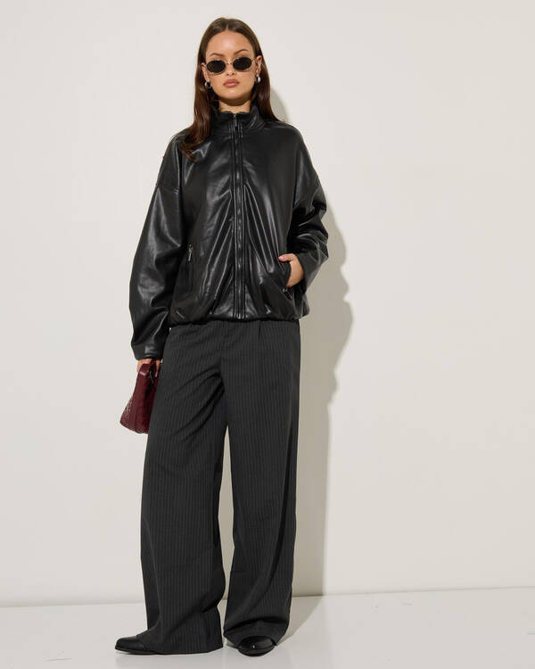 Ava And Ever Halo Faux Leather Jacket for Womens