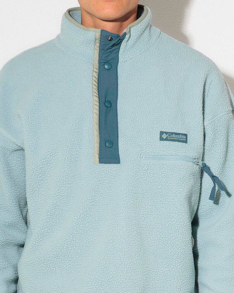 Columbia Helvetia II Half Snap Fleece Sweatshirt for Mens