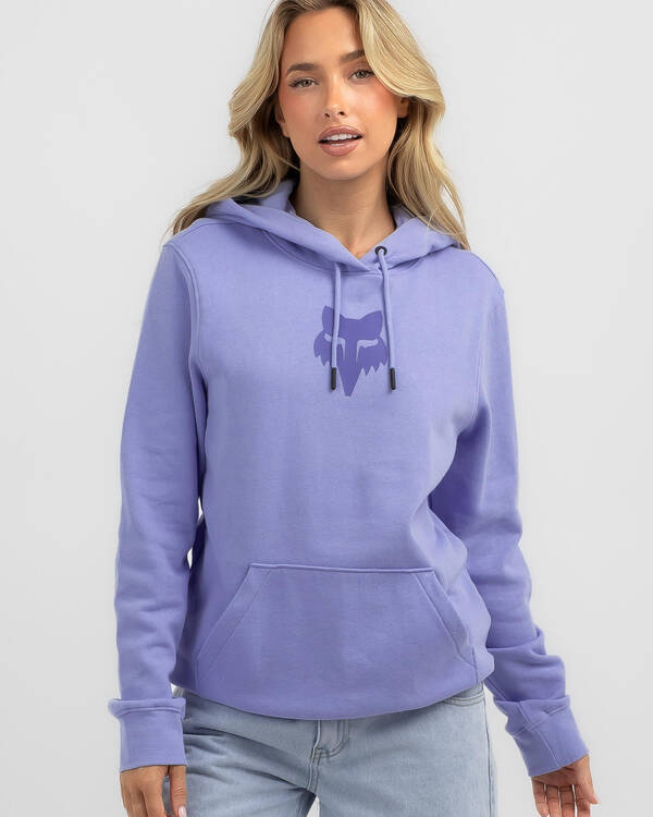 Fox Fox Head Fleece Pullover for Womens