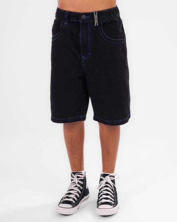 Rusty Boys' Redemption Denim Shorts for Mens