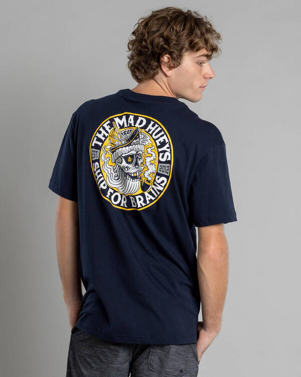 The Mad Hueys Ship For Brains T-Shirt for Mens