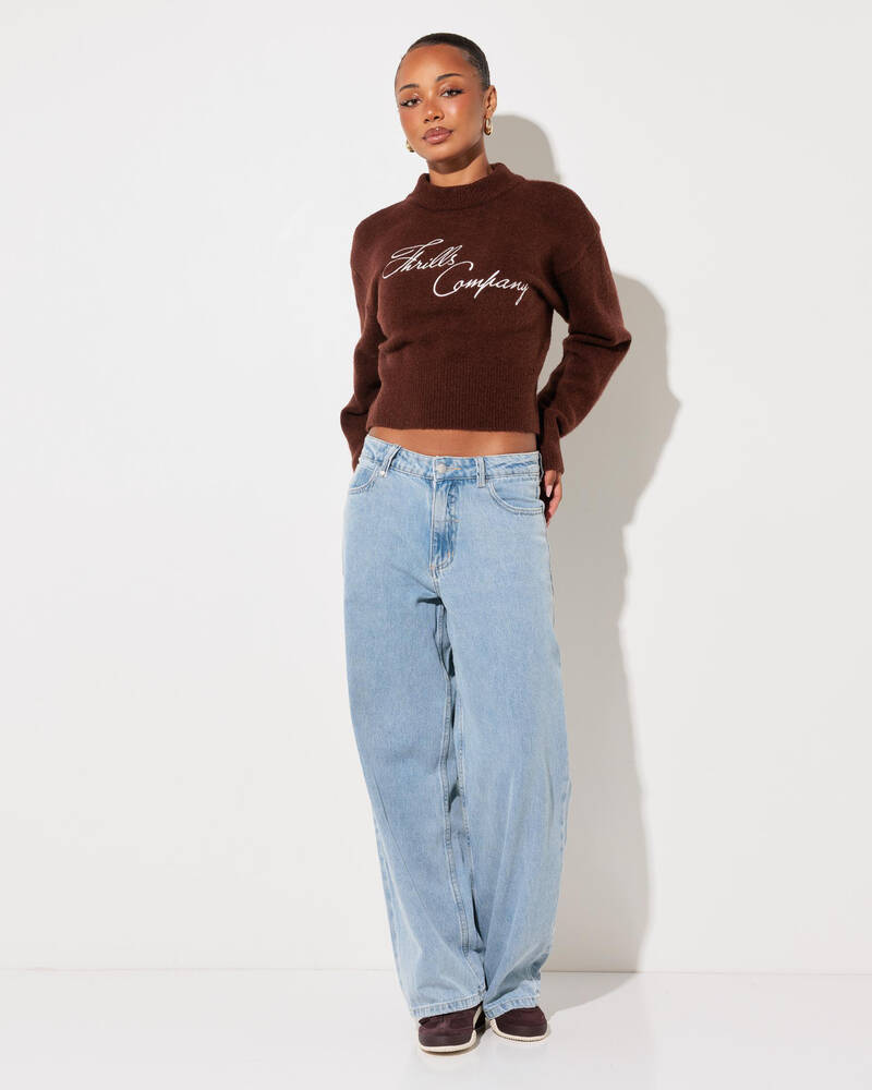 Thrills Studio Issue Knit Jumper for Womens