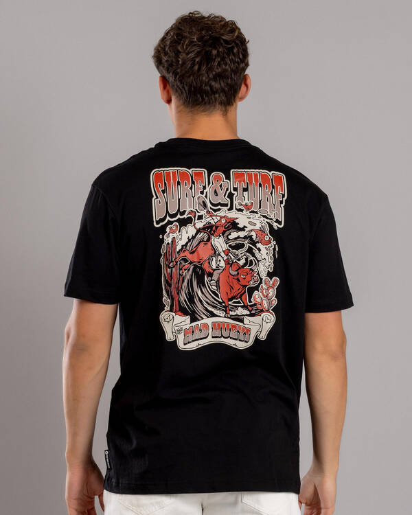 The Mad Hueys Surf And Turf T-Shirt for Mens