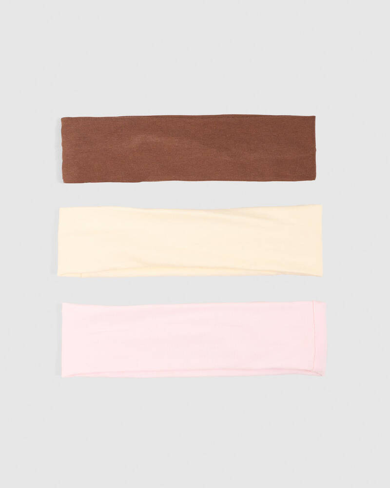 Karyn In LA Soft Stretch Headband Pack for Womens