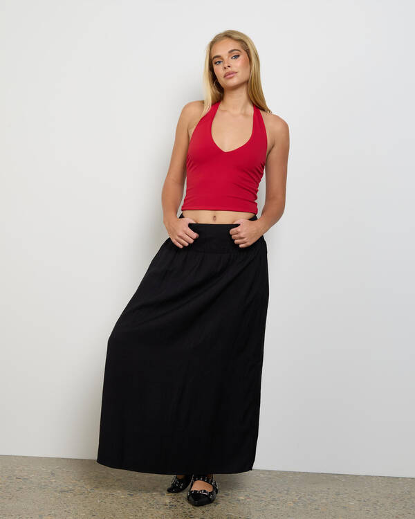 Ava And Ever Basic Halter Top for Womens