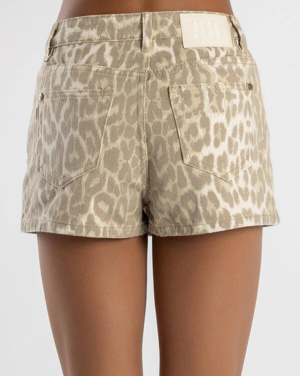 DESU Girls' Allegra Leopard Skort for Womens