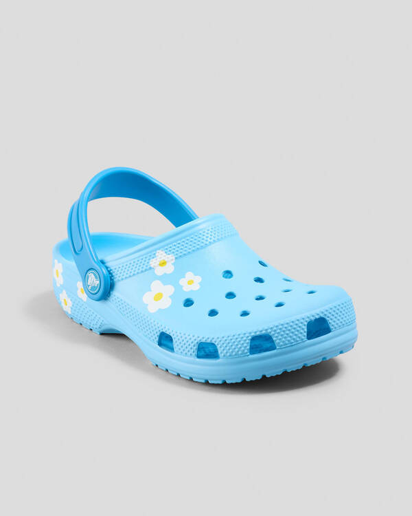 Crocs Kids' Classic Daisy Clogs for Unisex