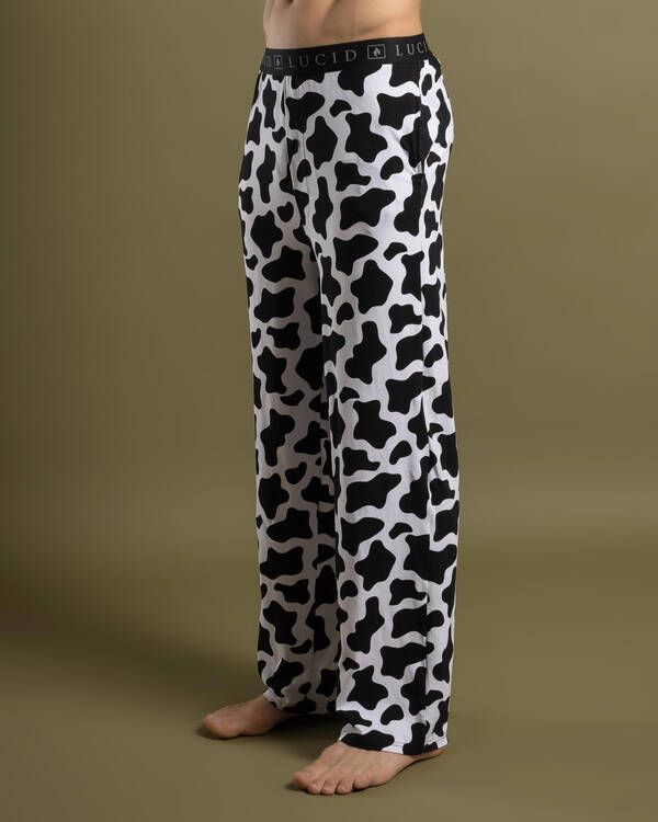 Lucid Cow Pyjama Pants for Mens