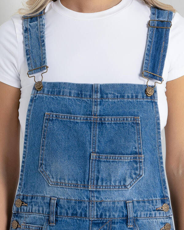 DESU Hallie Roll Up Overalls for Womens