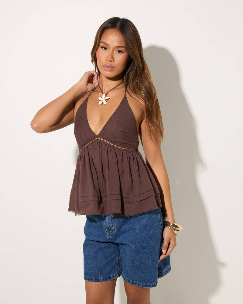Mooloola Pia Halter Top for Womens