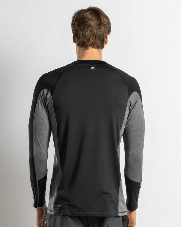 Rip Curl Drive UPF Long Sleeve Rash Vest for Mens