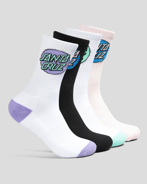 Santa Cruz Women's Other Dot Crew Sock Pack for Womens