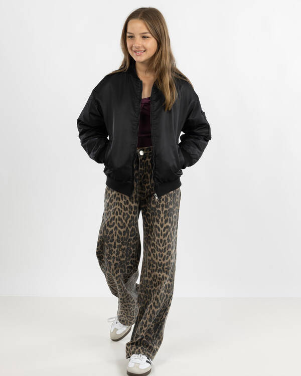 Ava And Ever Girls' Melrose Bomber Jacket for Womens