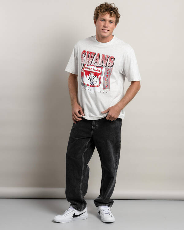 Mitchell & Ness Sydney Swans AFL Brush Off T-Shirt for Mens