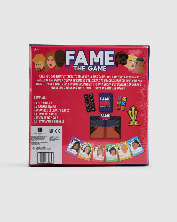 Gift Republic Fame The Game for Unisex