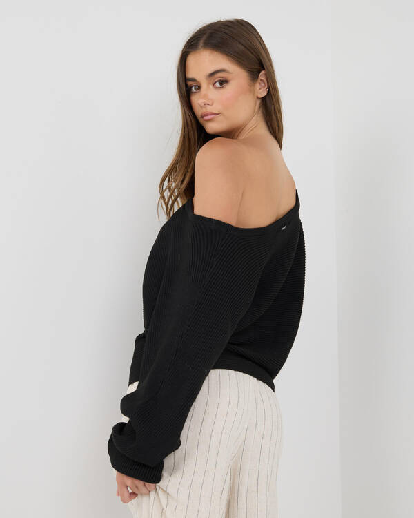 Ava And Ever Ophelia Off Shoulder Knit Jumper for Womens