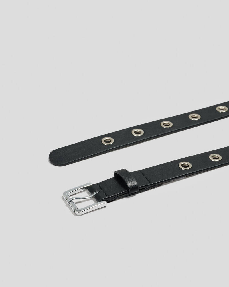 Rusty Black Hole Belt for Womens